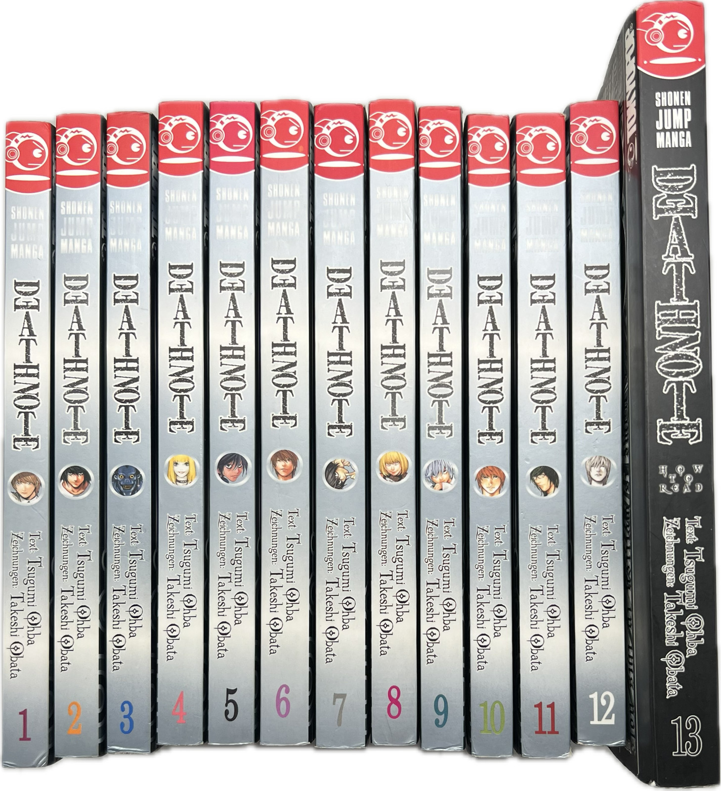 Death Note Manga 1-13 versión antigua serie completa manga alemán