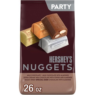 NUGGETS Assorted Chocolate Candy Party Pack, 26 oz