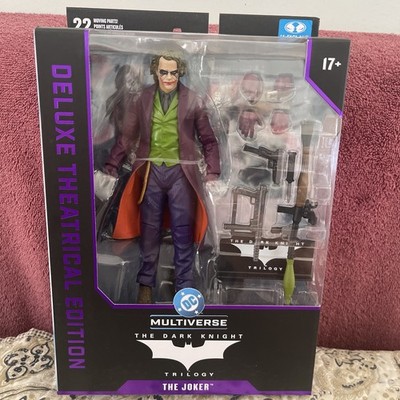 The Joker Heath Ledger DC Multiverse The Dark Knight Trilogy Action Figure