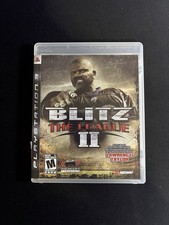 Blitz The League 2, PlayStation 3, PS3, Pro Football Players, Manual, Tested