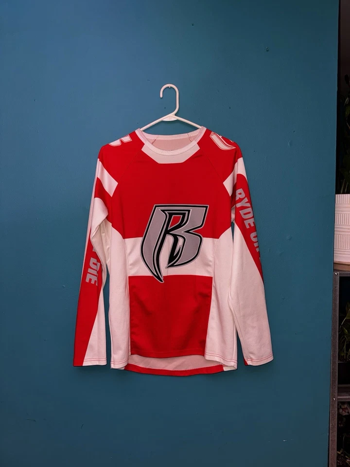 RARA CAMISETA ESTILO HOCKEY RUFF RYDERS RECORD DMX "RYDE OR DIE" TALLA M Foto 3 de 4