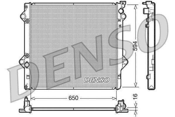 Denso KüHler, MotorküHlung DRM50036 FüR Toyota-image