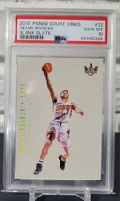 2017 Devin Booker Court Kings Blank Slate PSA 10 Gem Mint SSP Case Hit #32