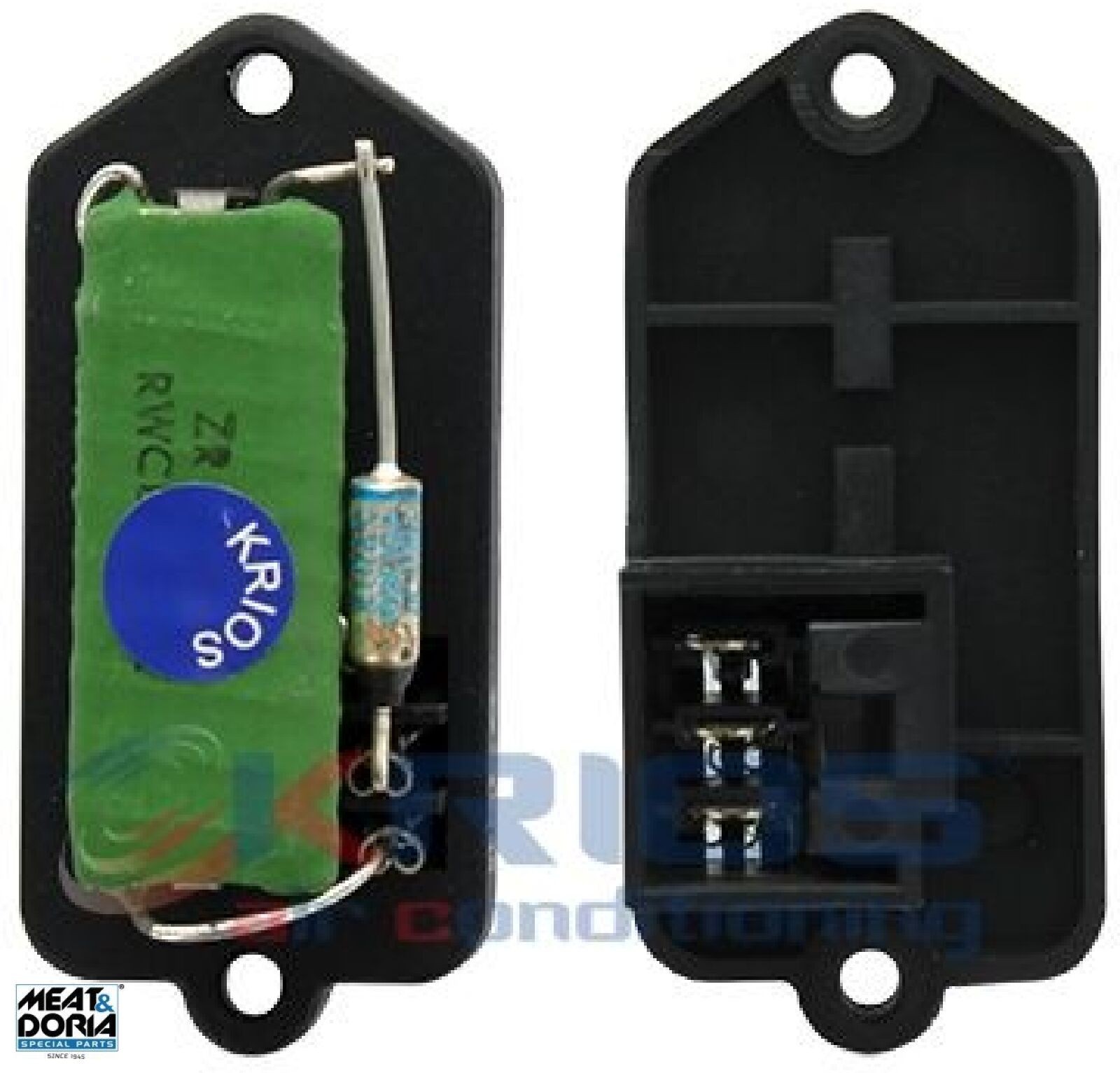MEAT & DORIA K109107 Widerstand für Innenraumgebläse für Fiat