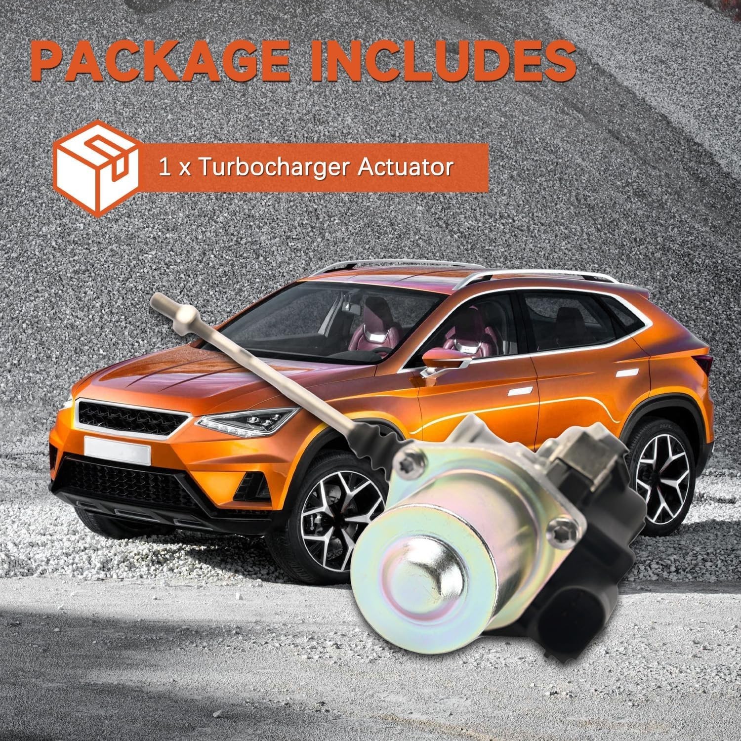 Turbocharger Wastegate Actuator for Audi A5 Coupe 2.0 A4 A6 Q7 2.0L 06L145614B