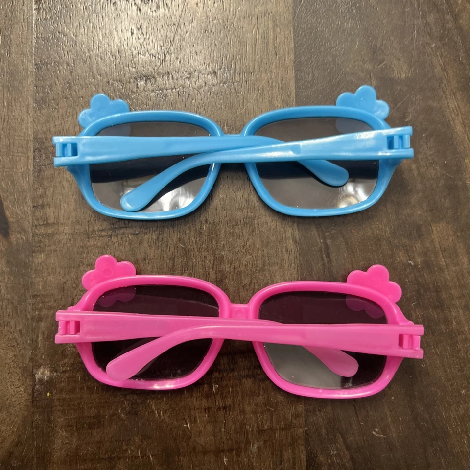 Monkey Love Mod Pink Animal Luau Kids Birthday Party Favor Gift Child Glasses - Image 2 of 3