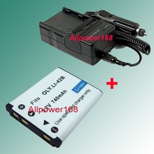 BATTERY  CHARGER For VIVITAR Vivicam 6330S 6385U LI-40B Stylus 850 840 725 SW
