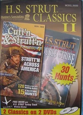 H.S. STRUT CUTT'N & STRUTT'N 3 & 4 DVDS 30 HUNTS ON 2 DVDS