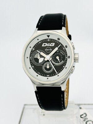 D&G Dolce & Gabbana Men's DW0211 Multifunction Sports Watch with