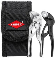 Knipex XS Mini Cobra Pliers Wrench Set 2pc in Belt Pouch 002072V04XS Germany