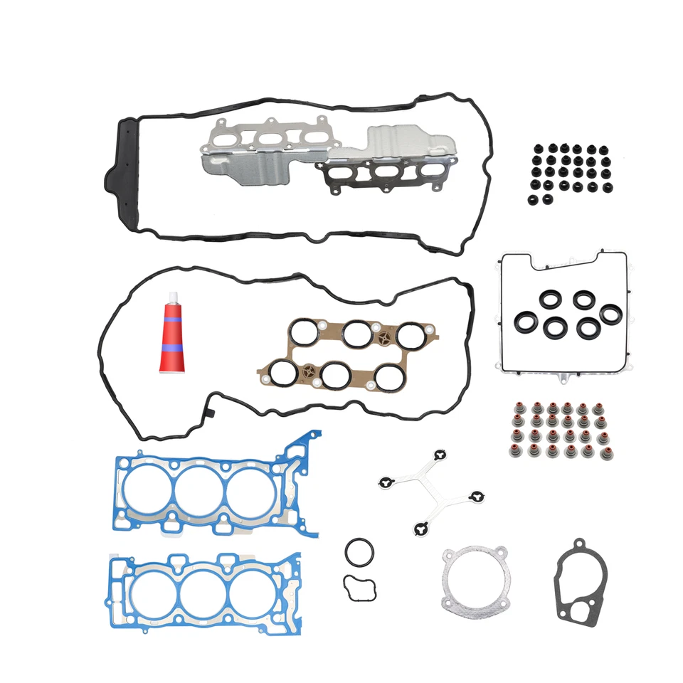 Juego de juntas de culata DOHC para Chevy Traverse Buick Enclave 2009-16 2010 2011 3,6 L V6 Foto 2 de 4