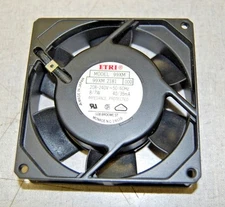 ETRI 99XM-2181/ 000/ 208-240 V/ 50-60 Hz/ 8-7 W/ 40-35 mA/ Motor Fan (Lot of 2)