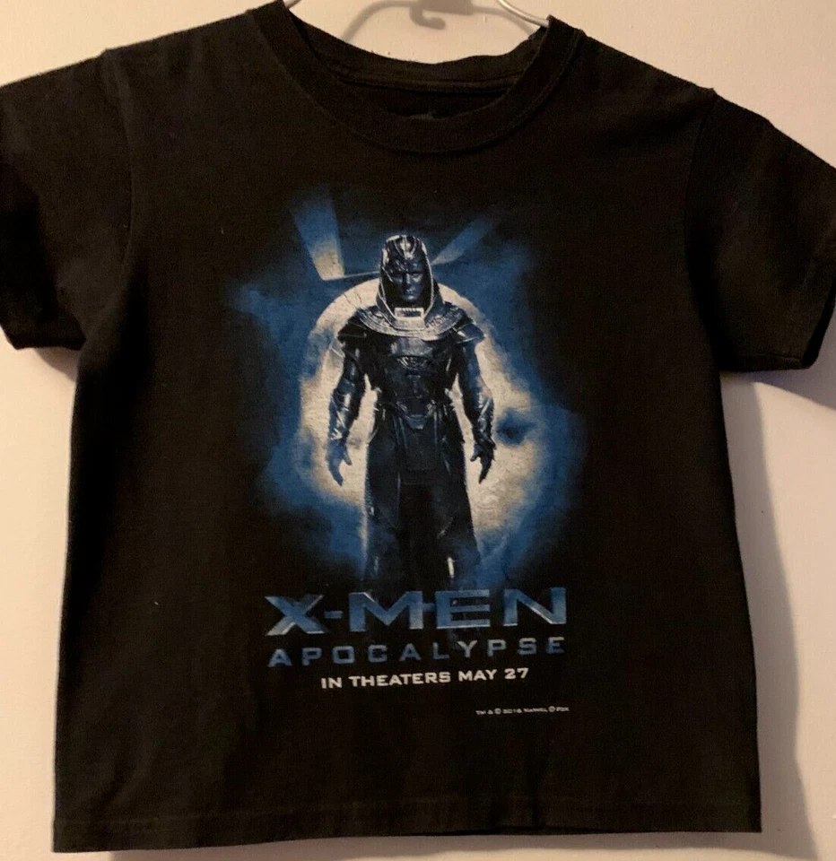 Camiseta Hanes, X-Men Apocalipsis Película Promo Juvenil Talla S (6-8) Foto 3 de 4
