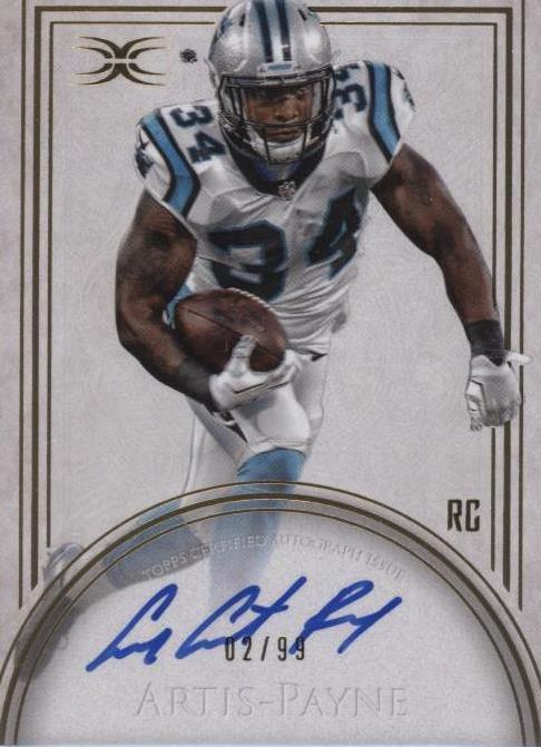 2015 Topps Definitive Collection Cameron Artis-Payne #DRA-CA - 1 of 2