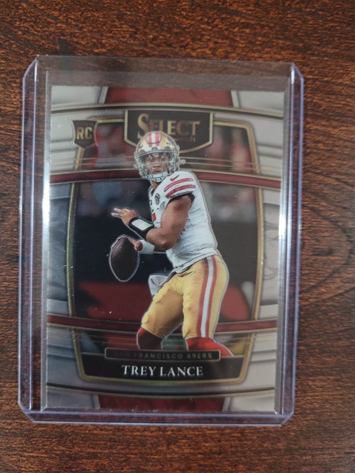 2021 Select Football Trey Lance (RC) Concourse No. 45