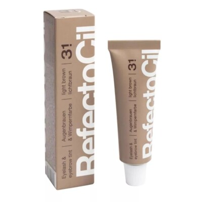 9003877907091 Eyelash And Eyebrow Tint henna do brwi i rzęs 3.1 Light Brown 15ml