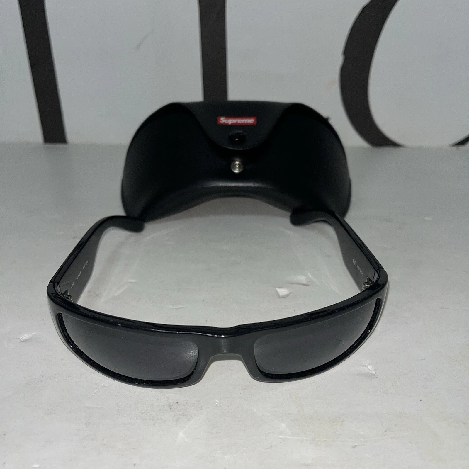 Lunettes de soleil neuves authentiques Supreme New York SS18G4 Astro NOIRES — extrêmement rares