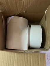 Cenipar STV-90 Dryer Duct Connector Dryer Hose Snap fit 4in vent ducting