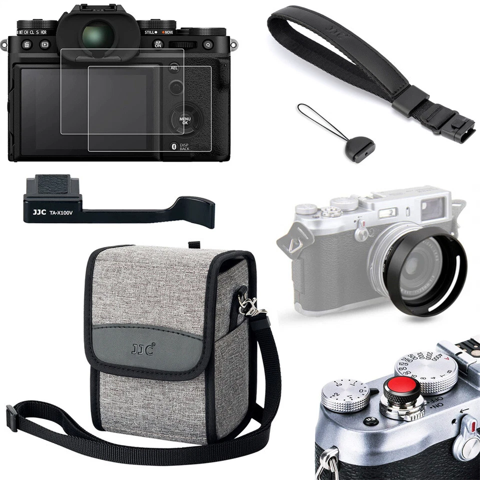 7in1 Camera Bag + Lens Hood +Thumbs Up Grip+Screen Protector for Fujifilm X100VI - Image 2 of 4