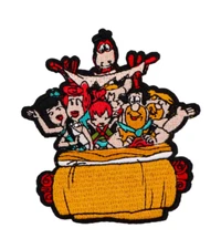 The Flintstones - Fred Flintstone Cartoon Character Embroidered Iron-On Patch