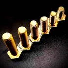 M6 Brass Hex Set Screw Fully Threaded Bolt DIN933