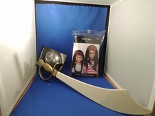 New Child Pirate Costume Accessories Wig Headband Sword Eye Patch Earring Set