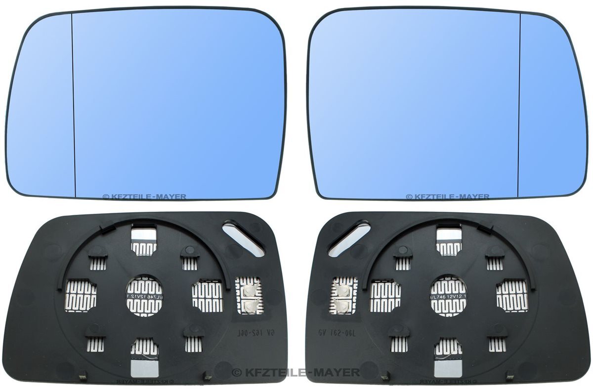 LST Außenspiegel Glas Set Für BMW 2er Active Tourer Und X1/X2 - Beheizt Mit Totem Winkel Assistent