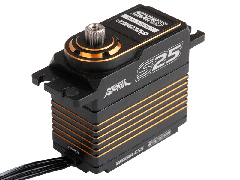 Power HD Brushless Premium Digital Servo S25 Black Golden 7.4V 25kg 0.060sec - Bild 2 von 4