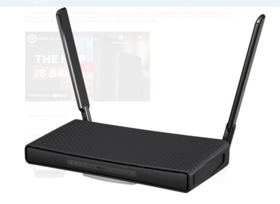 Miktrotik HAP AC1200 Wireless Router, Dual-band, Processor IPQ-4019 Quad Core