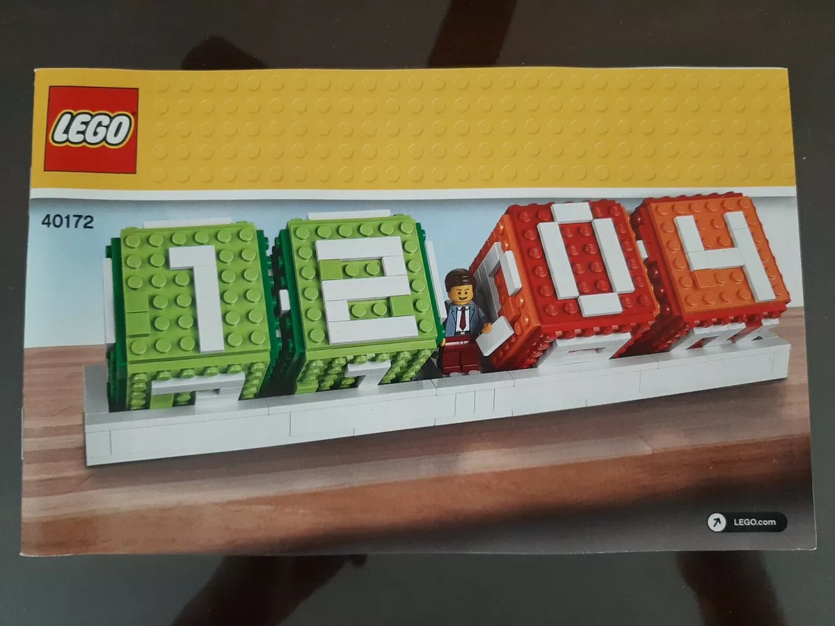 lego 40172 manual only