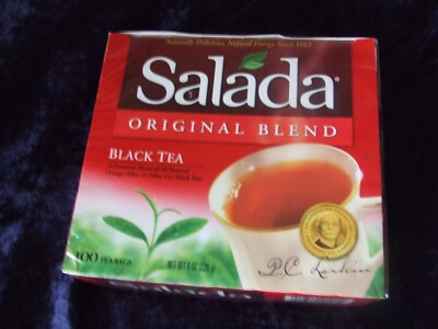 NEW Salada Original Blend Black Tea 100 ct Box - Factory Sealed