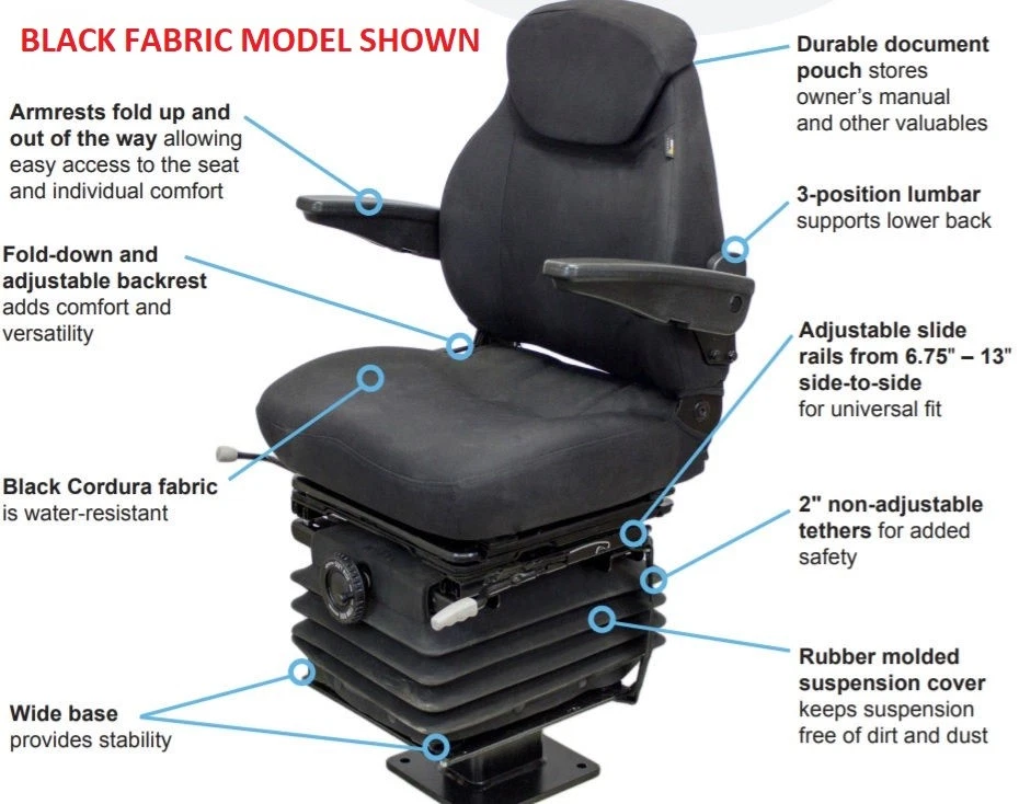 Seat/Cushion Sn 168768 For John Deere Seat/Cushion All, 50 OFF