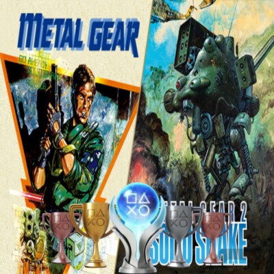Metal Gear 1/Metal Gear 2: Solid Snake PS4 Or PS5 Platinum Trophy Service