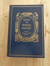 Library Of World Poetry Edited By William Cullen Bryant 1970 HC