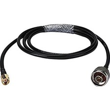 N Male to SMA Male Cable Using 195 Coax - 20.01ft 610cm High Quality Ships Fro