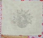 15" x 8" Cross Stitch Sampler Stamped Linen-no Maker Name Available