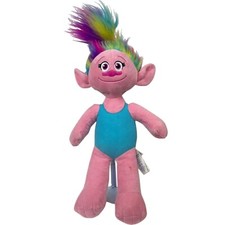 Build A Bear Dreamworks Trolls World Tour Poppy Rainbow Hair with sound box