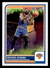 2023-24 Panini NBA Haunted Hoops #176 Precious Achiuwa