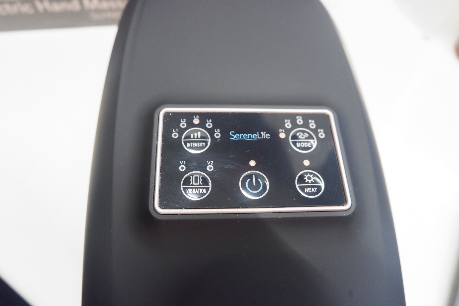 SereneLife Electric Acupressure Palm Hand Massager w/Air Pressure HeatSee Note eBay