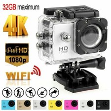 Full HD 1080P Action Camera Camcorder Waterproof DVR NVRs Helmet Sports DV Video