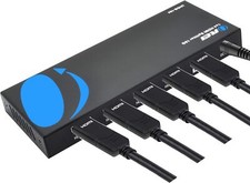 4K Hdmi Splitter 1X4 Multiport Hub 4 Output Hdcp 2.2 Edid Management
