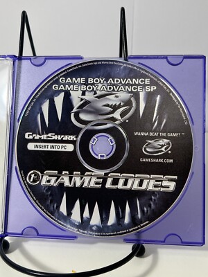 2001 Gameboy Advance Gameshark PC Support Disc Gameboy