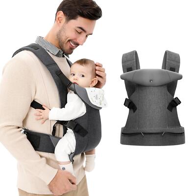 Babytrage für Neugeborene ab Geburt Extra Weich, Bauchtrage Baby-Tragetasche