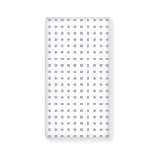 Grey Dots Fitted Crib Sheet Round Point Baby Crib Sheet Fit Standard Crib and...