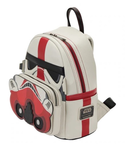 LOUNGEFLY STAR WARS INCINERATOR TROOPER COSPLAY MINI BACKPACK NEW - Picture 2 of 5