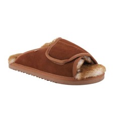 Lamo Apma Men's Slide Wrap Slippers Chestnut - 12 Medium