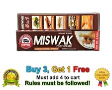 Miswak Essential Toothpaste New 5 in 1 FREE SHIPPING Oral Care 1 Tube