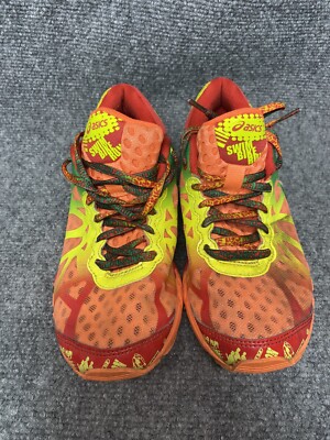 Asics Gel Noosa Tri 9 Womens Size 5 Running Shoes Green Training Sneakers
