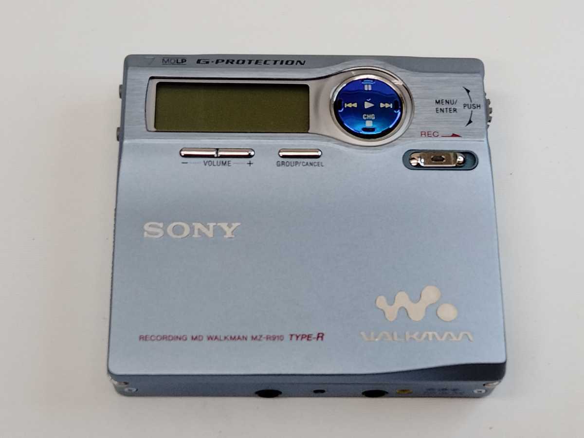 Sony MZ-R910 MD Player Recorder Minidisc Walkman music light Sony MZ-R910 MD Player Recorder Minidisc Walkman music light