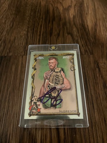 2024 Topps Chrome- Conor McGregor- Auto Autograph Signed- UFC - Picture 2 of 3